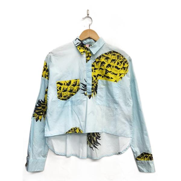 MSGM◆長袖シャツ/40/コットン/BLU/1841MDE13