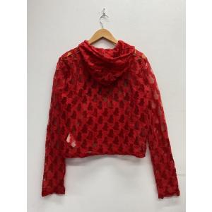 MASU◆パーカー/46/コットン/RED/総...の詳細画像1