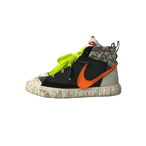 NIKE◆BLAZER MID_ブレイザー ミッド/25cm/BLK/×READYMADE