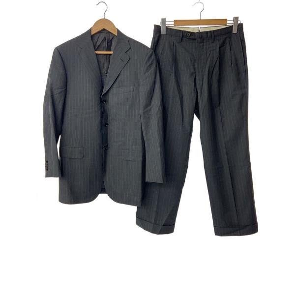 Sovereign◆セットアップ/48/ウール/GRY/ストライプ
