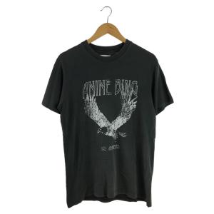 A NINE BING/Tシャツ/--/コットン/GRY/プリント/22-070-510-0018-...