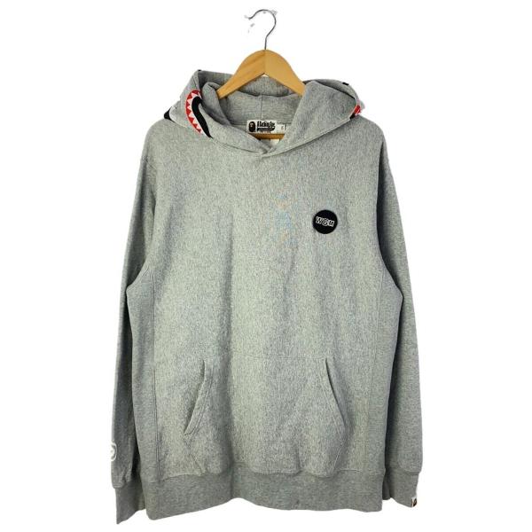 A BATHING APE◆パーカー/XXL/コットン/GRY/001PPF801007X