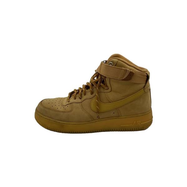 NIKE◆AIR FORCE 1 HIGH 07 WB/エアフォースハイ/キャメル/CJ9178-2...