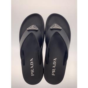 PRADA◆サンダル/UK7/BLK/? NU...の詳細画像2