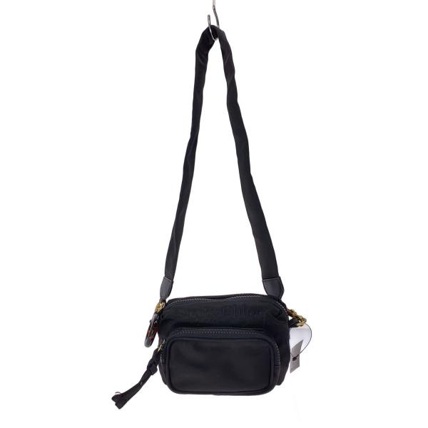 SEE BY CHLOE◆ショルダーバッグ/--/BLK