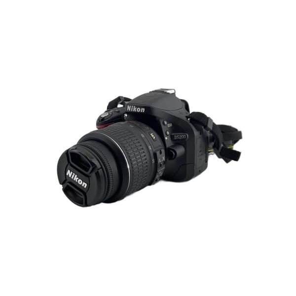 Nikon◆デジタル一眼カメラ D5200 18-55 VR レンズキット [ブラック]/? NUL...