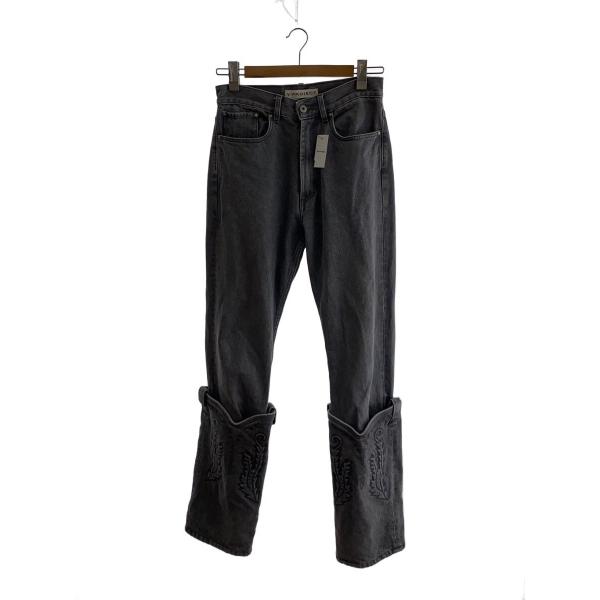 Y/PROJECT◆ボトム/28/デニム/GRY/無地//