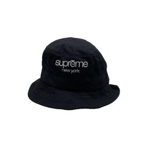 Supreme◆バケットハット/--/BLK/無地/メンズ