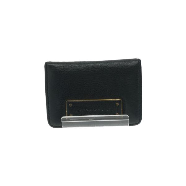 MARC BY MARC JACOBS◆カードケース/レザー/BLK