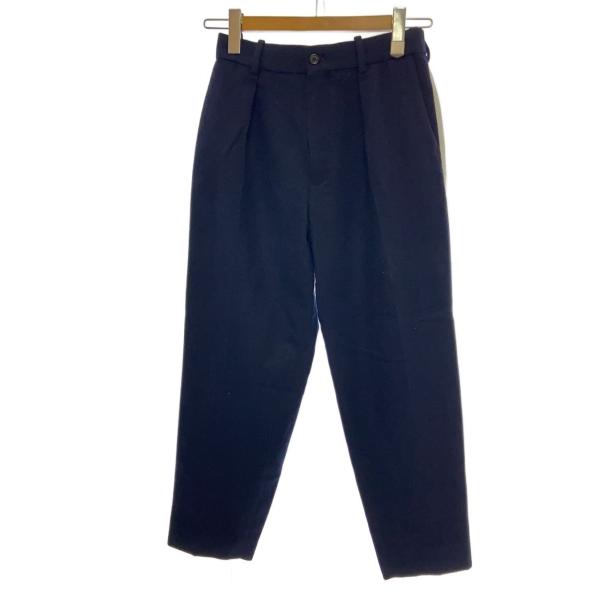MARKAWARE◆ボトム/1/ウール/NVY/無地/A17D-05PT02C