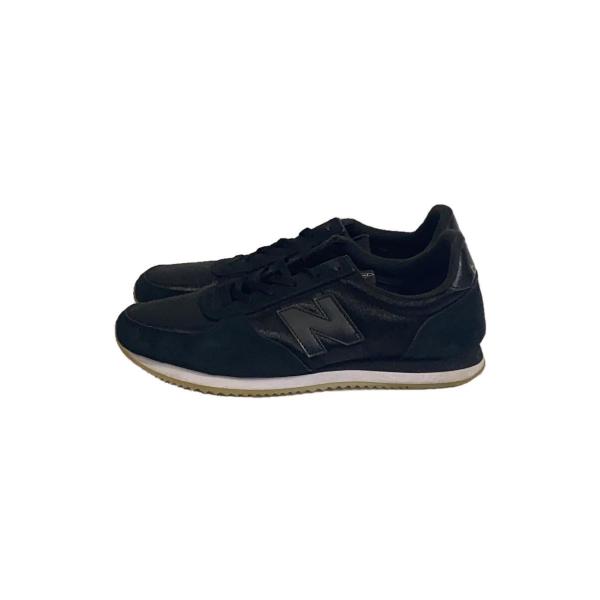 NEW BALANCE◆WL220/ブラック/24.5cm/BLK