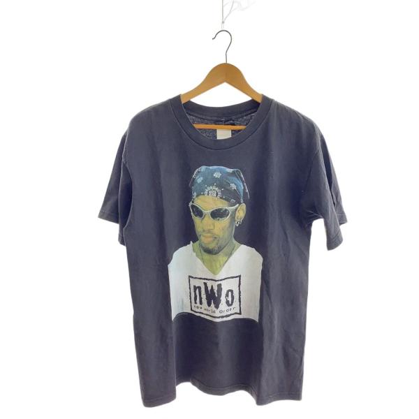 90s/NWO/デニスロッドマン/Tシャツ/L/コットン/BLK
