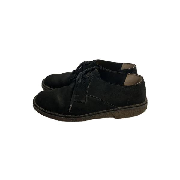 Clarks◆DESERT TREK/シューズ/25cm/BLK/500629