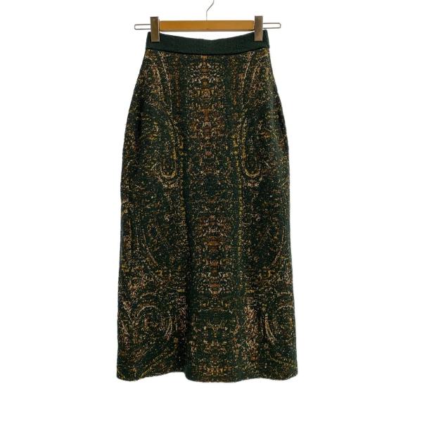 AMERI◆スカート/M/ポリエステル/GRN/総柄/0125109911000