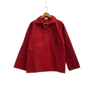 le glazik◆80s/フランス製/フィッシャーマンスモック/42/コットン/レッド