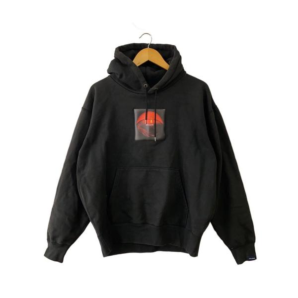 APPLEBUM◆LOVE &amp; UNDERSTANDING/パーカー/L/コットン/ブラック