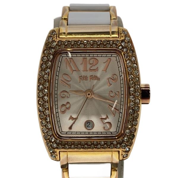 Folli Follie◆クォーツ腕時計/アナログ/ステンレス/WF5R135BD//