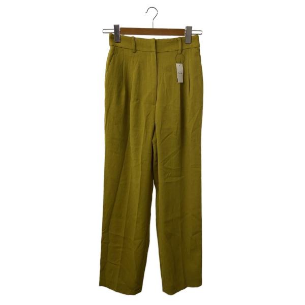 AMERI◆ストレートパンツ/M/ポリエステル/GRN/01320860690