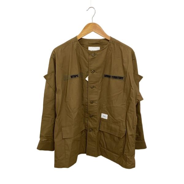 WTAPS◆ジャケット/2/コットン/KHK/211WVDT-SHM06