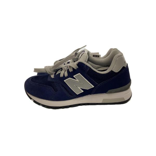 NEW BALANCE◆ML565/ネイビー/23cm/NVY