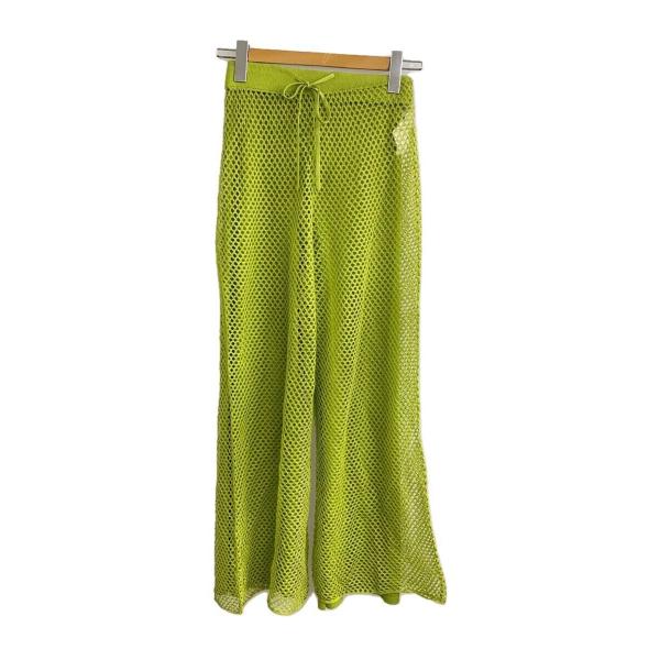 AMERI◆ボトム/M/ポリエステル/GRN/無地/01210831030