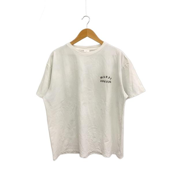 Matin Avenir◆Tシャツ/XL/ポリエステル/WHT/プリント