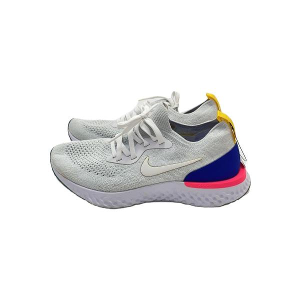 NIKE◆EPIC REACT FLYNIT_エピック リアクト フライニット/23cm/WHT