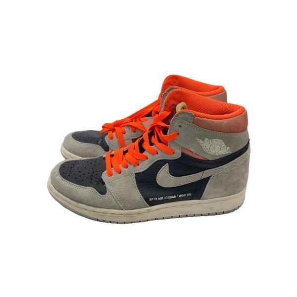 NIKE◆ハイカットスニーカー/28cm/GRY/555088-018