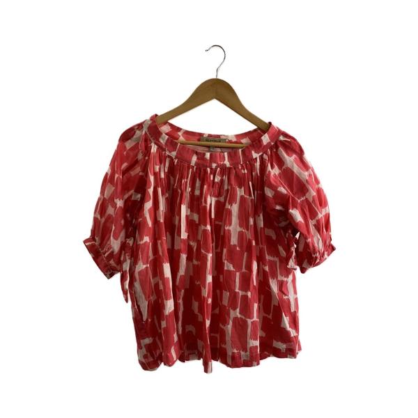 SEE BY CHLOE◆７分袖ブラウス/2/コットン/PNK/総柄//
