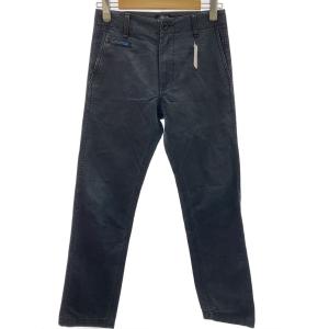 STUSSY◆ボトム/28/コットン/BLK