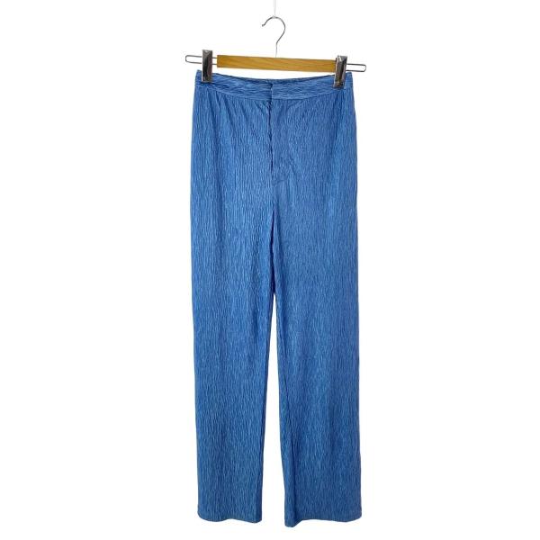 AMERI◆ボトム/M/ポリエステル/BLU/無地