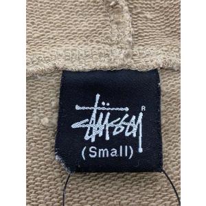 STUSSY◆パーカー/S/コットン/BEGの詳細画像2
