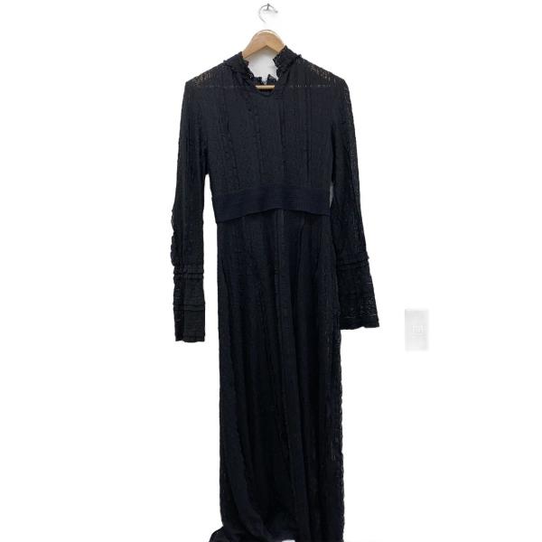 AMERI◆長袖ワンピース/--/--/BLK/01310520880