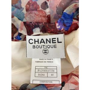 CHANEL◆シャツワンピース/40/コットン...の詳細画像2