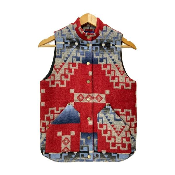 PENDLETON◆ベスト/S/--/総柄/29685