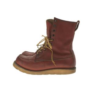 RED WING◆半円犬タグ/90s/アイリッシュセッターロング/レースアップブーツ/US9/CML