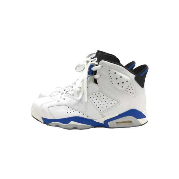 NIKE◆AIR JORDAN 6 RETRO/エアジョーダンレトロ/ホワイト/384664-107...