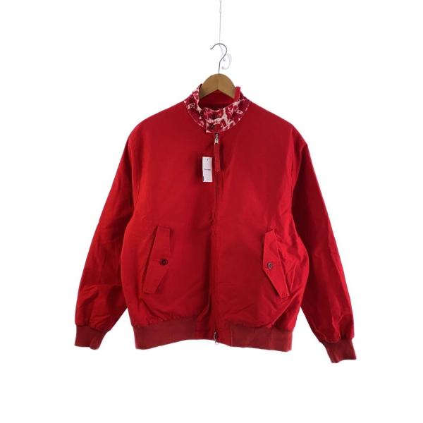 gold◆ジャケット/--/コットン/RED/総柄/GL14334
