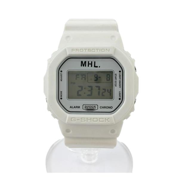 CASIO◆クォーツ腕時計/MHL. G-SHOCK/デジタル//BLK/WHT/DW-5600VT