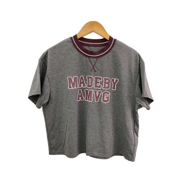 AMERI◆Tシャツ/FREE/コットン/GRY/02410381310