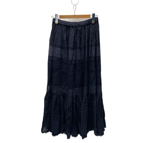 AMERI◆ロングスカート/M/コットン/BLK/02410920840/MEDI INDIA CO...