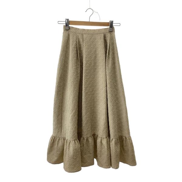 AMERI◆ロングスカート/S/ポリエステル/KHK/01220980370