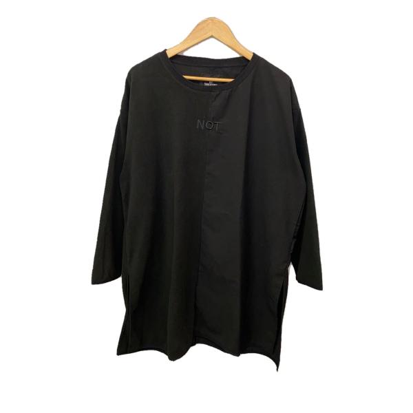 NOT CONVENTIONAL◆トップス/FREE/ポリエステル/BLK/NOT-18FW-42/...
