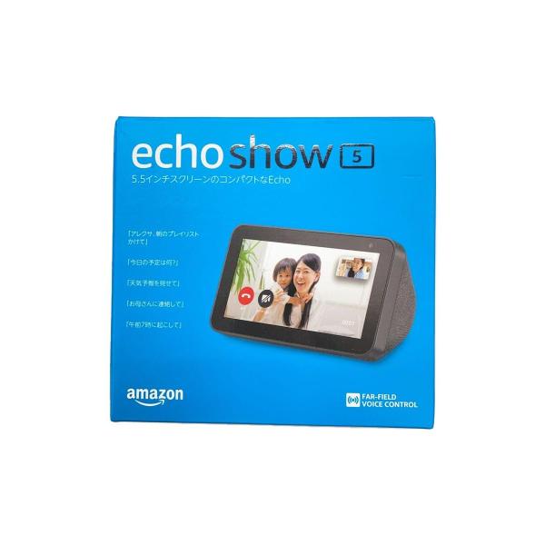 Amazon◆スピーカー Amazon Echo Show 5 H23K37 [チャコール]/未開封...