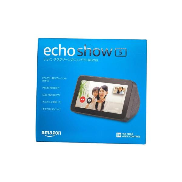 Amazon◆スピーカー Amazon Echo Show 5 H23K37 [チャコール]/未開封...