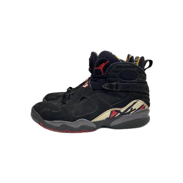 NIKE◆AIR JORDAN 8 RETRO/エアジョーダンレトロ/ブラック/305381-061...