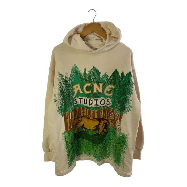 Acne Studios(Acne)◆プリントパーカー/S/コットン/IVO/FN-WN-SWEA0...