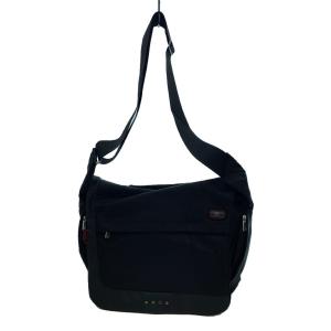 TUMI◆TUMI トゥミ/ショルダーバッグ/ナイロン/BLK/無地/メッセンジャーバック/黒