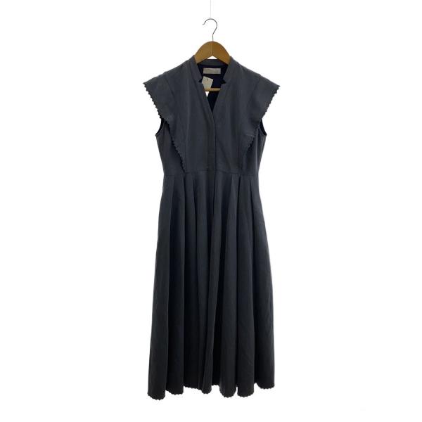 CELFORD◆ノースリーブワンピース/36/ポリエステル/BLU/CWF0222020//