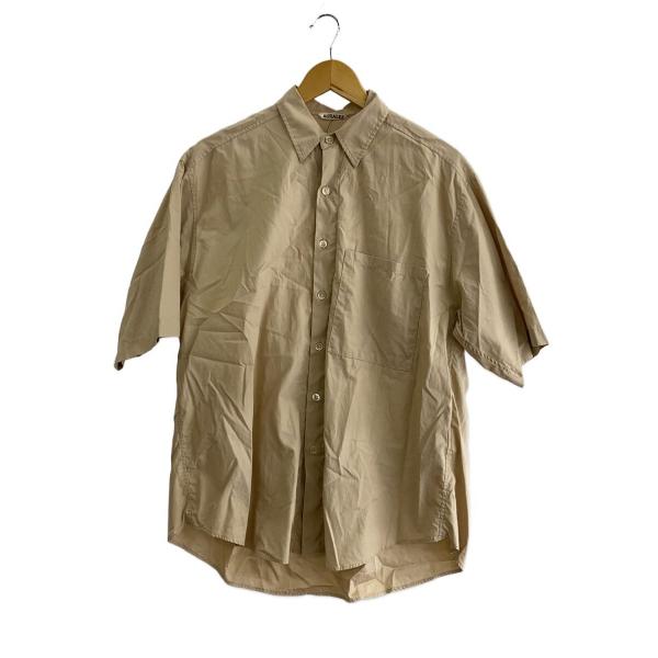 AURALEE◆半袖シャツ/--/コットン